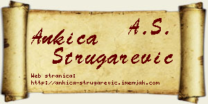 Ankica Strugarević vizit kartica